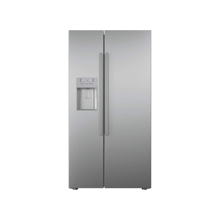 Beko ASN541S Silver American Fridge Freezer With Non-plumbed Ice And Water Dispenser