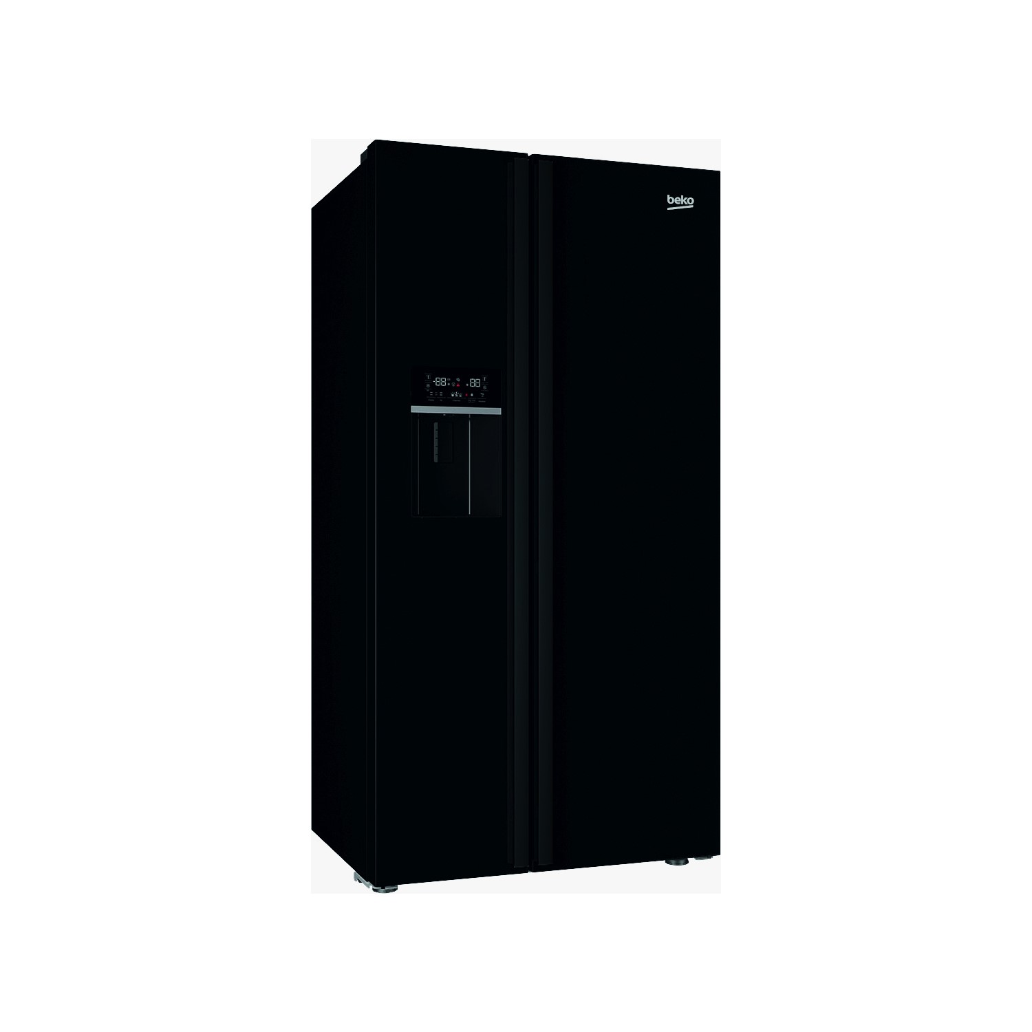 Beko ASNL551B Side By Side American Fridge Freezer Black With Non