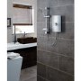 Triton Aspirante 8.5kw Brushed Steel Electric Shower