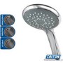 Triton Aspirante 8.5kw Brushed Steel Electric Shower