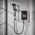ASP09MTBLK Triton Aspirante 9.5kW Matte Black Electric Shower