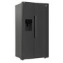 Beko 571 Litre Side-By-Side American Fridge Freezer - Black Steel