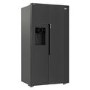 Beko 571 Litre Side By Side American Fridge Freezer - Black