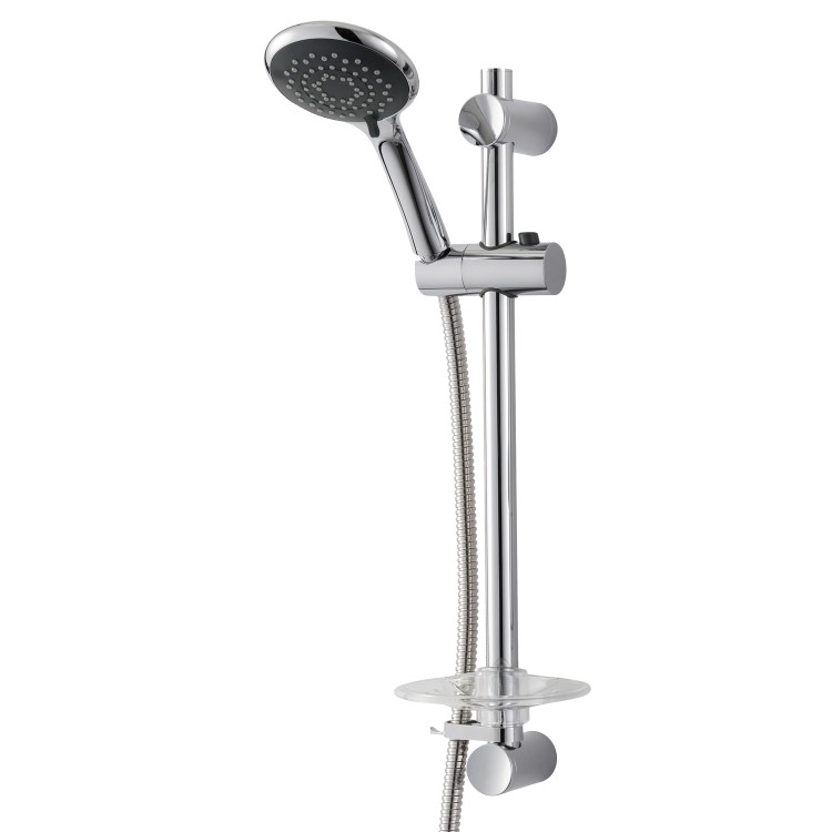Triton Touch 9.5kW Electric Shower - White And Black