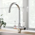 ASTDLCHR Chrome 3 in 1 Traditional Boiling Water Kitchen Mixer Tap - Pronto Astrid