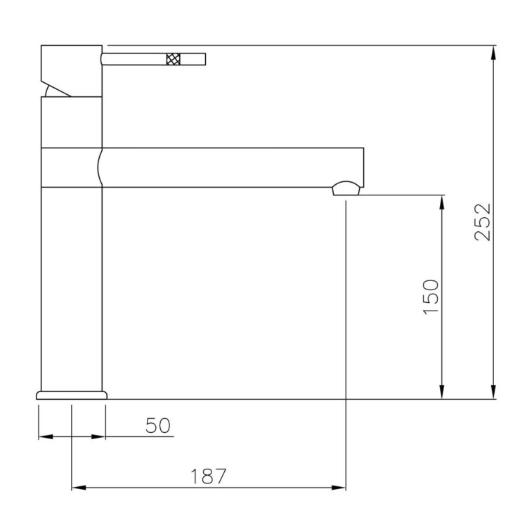 Abode Hydrus Tower Single Lever Tap
