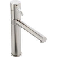 Abode AT1089 Single Lever Hydrus Tower Kitchen Mixer Tap - Brushed Steel