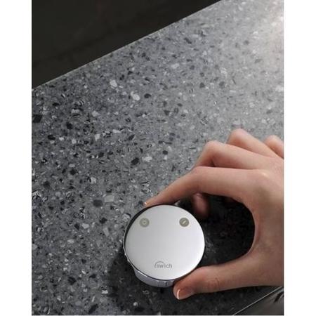 Abode AT2054 Swich Water Filter Diverter - Round Handle in Chrome with Hard Water Filter