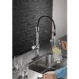 Abode AT2055 Swich Water Filter Diverter - Round Handle in Brushed Nickel with Hard Water Filter