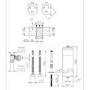 Abode AT2055 Swich Water Filter Diverter - Round Handle in Brushed Nickel with Hard Water Filter