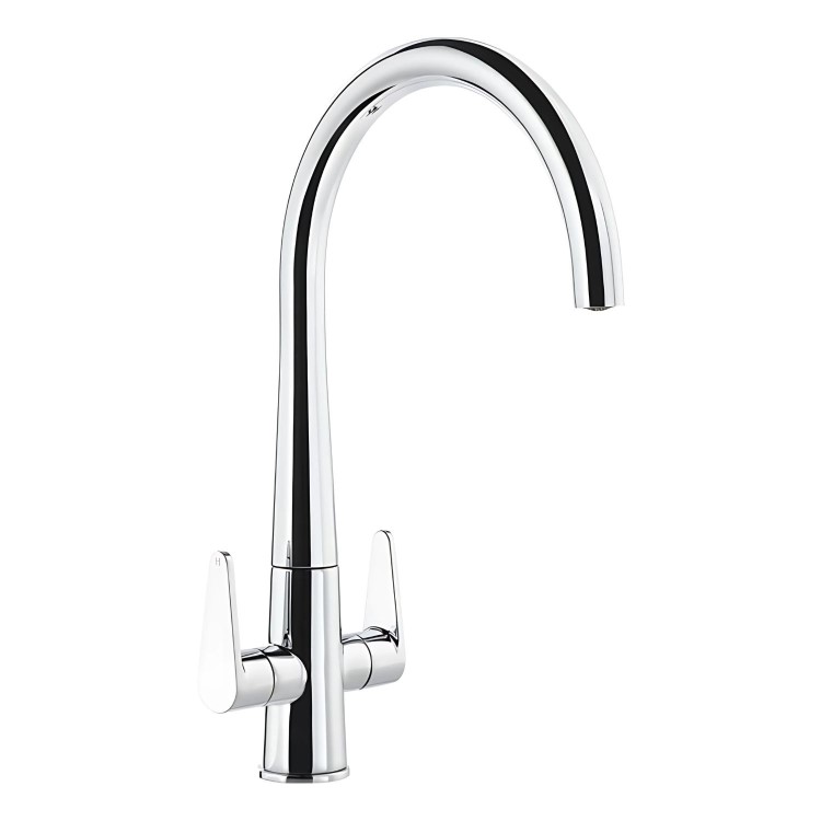 Abode Coniq R Monobloc Kitchen Sink Mixer Tap - Chrome