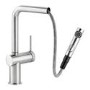 Abode Fraction Pull Out Kitchen Mixer Tap - Brushed Nickel