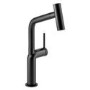 Abode Tubist T Pull Out Spray Kitchen Tap - Matt Black