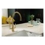 Oxbury Dual Lever Kitchen Mixer Tap - Antique Brass