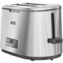 GRADE A2 - AEG AT7800-U 7 Series 2-slice Toaster With Timer Stainless Steel