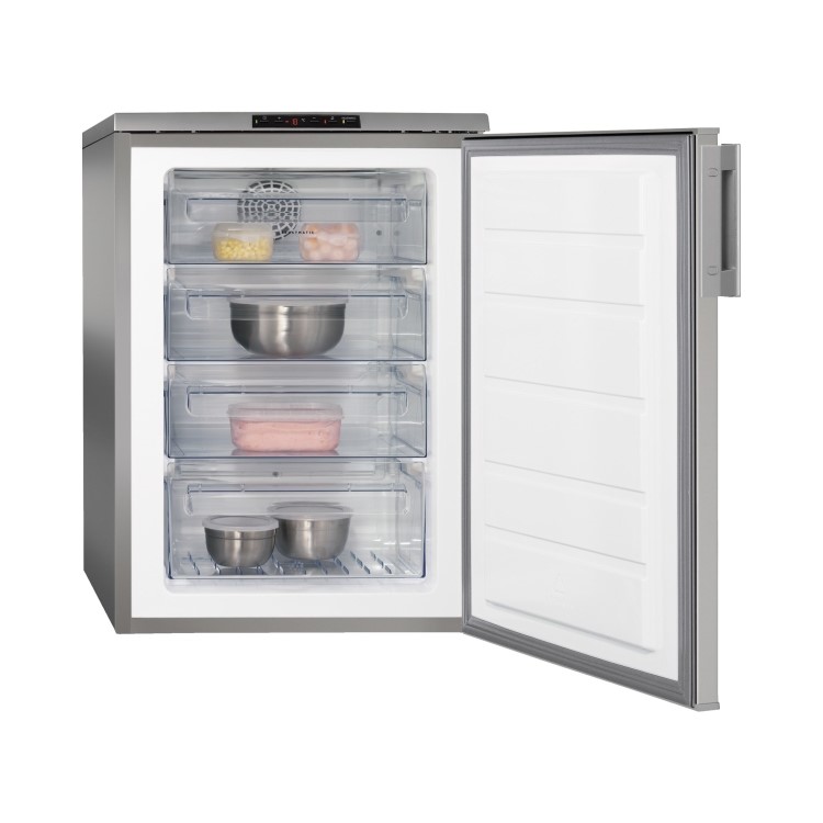AEG ATB8101VNX NoFrost Freestanding Freezer - Stainless Steel
