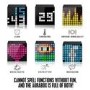 AuraBox Customisable LED Pixel Art Bluetooth Speaker & Alarm Clock - Draw Your Own Designs!