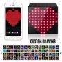 AuraBox Customisable LED Pixel Art Bluetooth Speaker & Alarm Clock - Draw Your Own Designs!