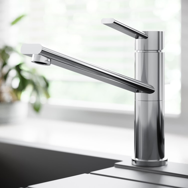 ONLY OPENED - Essence Ava Single Lever Monobloc Mixer Kitchen Tap- Chrome