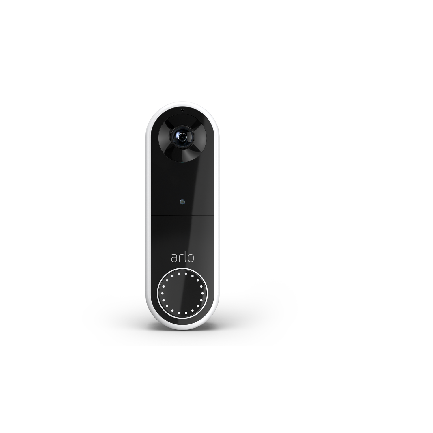 Arlo 1080p HD Essential Video Doorbell with Siren - White