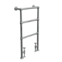 Traditional Chrome Bathroom Towel Radiator - 914 x 535mm