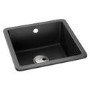 Abode Matrix Single Bowl Granite Inset Kitchen Sink - Grey