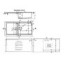 Abode Synchronist 1.25 Bowl Inset / Undermount White Granite Kitchen Sink