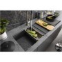 Abode Synchronist 1.25 Bowl Inset / Undermount Grey Granite Kitchen Sink