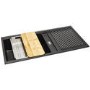 Abode Synchronist 1.25 Bowl Inset / Undermount Black Granite Kitchen Sink
