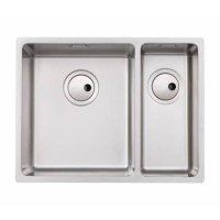 Abode Matrix R15 1.5 Bowl Kitchen Sink - Stainless Steel