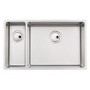 Matrix R15 1.5 Right Hand Bowl Undermount Kitchen Sink - Stainless Steel