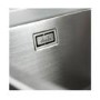 Matrix R15 1.5 Right Hand Bowl Undermount Kitchen Sink - Stainless Steel