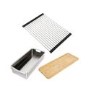 System Sync Single Bowl Kitchen Sink with Accessory Trio - Stainless Steel