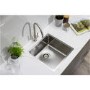 Abode Matrix R25 Single Bowl Inset / Undermount Brushed Stainless Steel Kitchen Sink