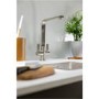 Abode Matrix R25 Right Hand 1.5 Bowl Inset / Undermount Brushed Stainless Steel Kitchen Sink
