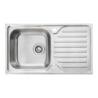 Abode Stria 1.0 Bowl Inset Stainless Steel Kitchen Sink