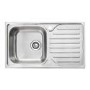 Abode Stria 1.0 Bowl Inset Stainless Steel Kitchen Sink