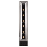 Refurbished Amica AWC150SS Freestanding 6 Bottle Single Zone Under Counter Wine Cooler Stainless Steel