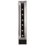 Refurbished Amica AWC150SS Freestanding 6 Bottle Single Zone Under Counter Wine Cooler Stainless Steel