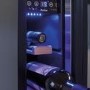 Refurbished Amica AWC150SS Freestanding 6 Bottle Single Zone Under Counter Wine Cooler Stainless Steel