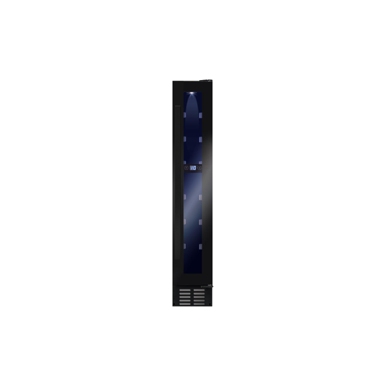 Amica AWC151BL 15cm Feestanding Wine Cooler - Black