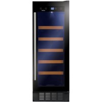 Amica AWC301BL 30cm Feestanding Wine Cooler - Black