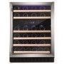 GRADE A2 - Amica AWC600SS 46 Bottle 60cm Freestanding Wine Cooler - Stainless Steel
