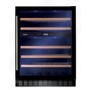 Amica AWC601BL 60cm Feestanding Wine Cooler - Black