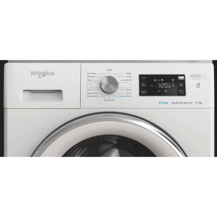 Whirlpool 11kg 1400rpm Washing Machine - White
