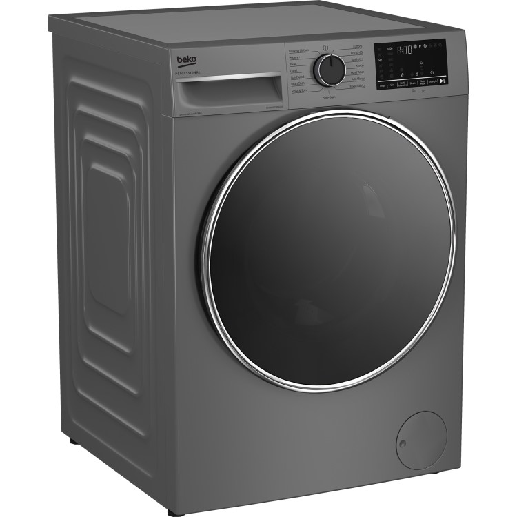 Beko Professional AWGB1012S-PRO 10Kg Commercial Washing Machine - Silver