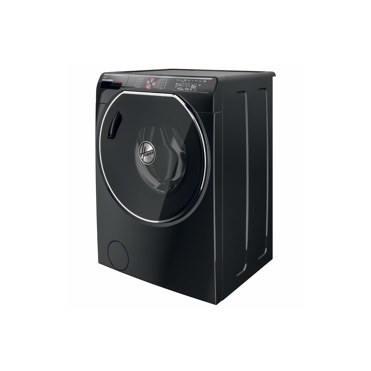GRADE A1 Hoover AWMPD610LH8B AXI Smart 10kg 1600 spin Freestanding Washing Machine With WiFi Connect Black With Tinted Door A1 AWMPD610LH8B Appliances Direct