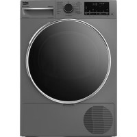 Beko Professional Heat Pump Condenser Tumble Dryer - 9kg Plug In - Silver
