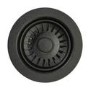Abode Manual Basket Strainer Waste - Black