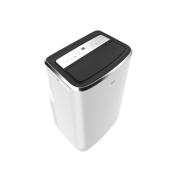 Refurbished AEG 9000 BTU Portable Air Conditioner with heat pump for rooms up to 21 sqm